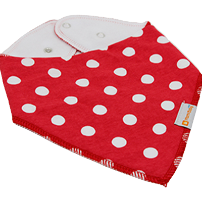 Mom and Baby Hub - Red and White Polka Dots