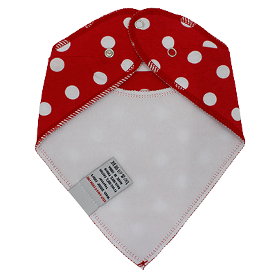 Mom and Baby Hub - Red and White Polka Dots